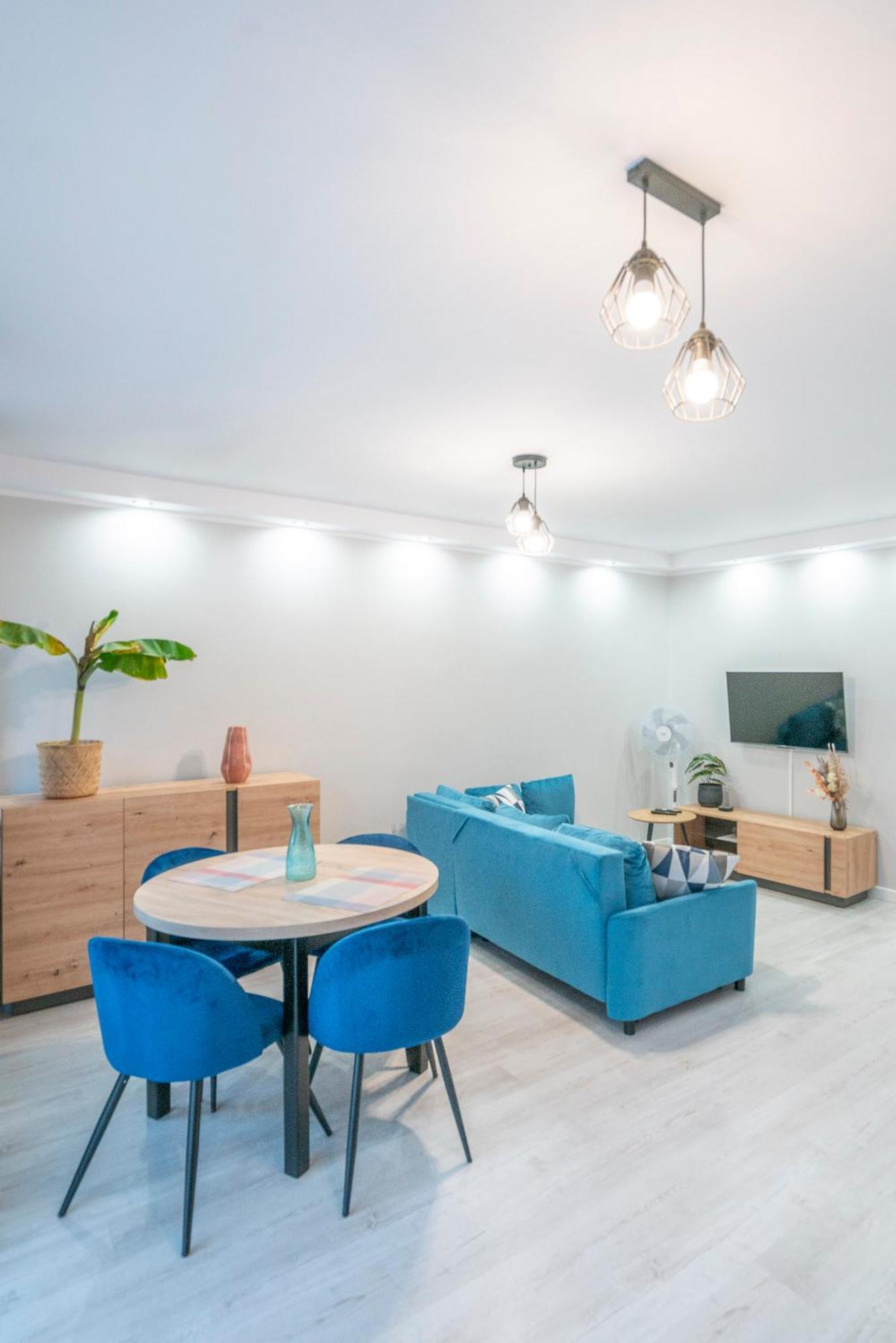 Stylowy Apartament Blue Self Check In 24H Breslavia Exterior foto
