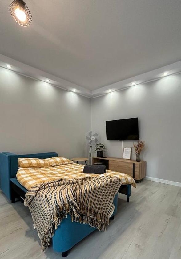 Stylowy Apartament Blue Self Check In 24H Breslavia Exterior foto